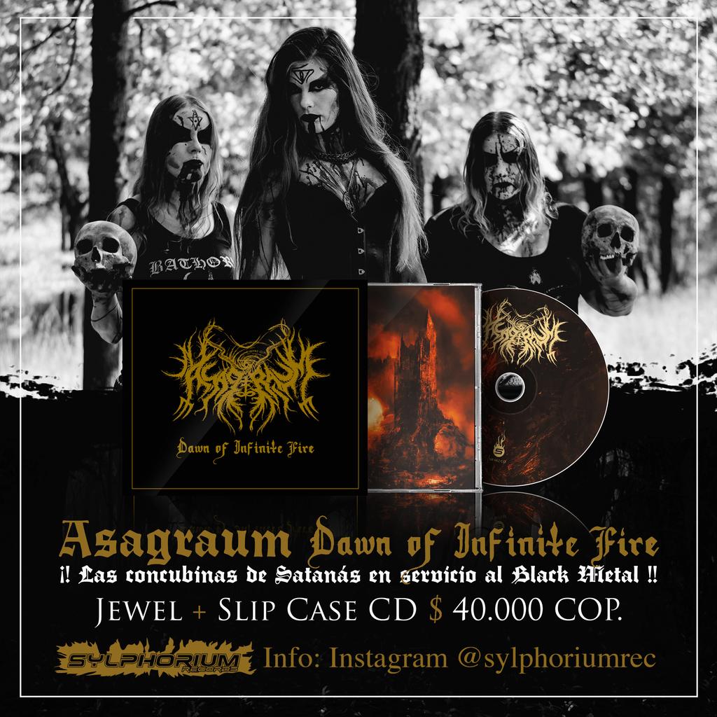 ASAGRAUM - Dawn Of Infinite Fire - CD - Imagen 2