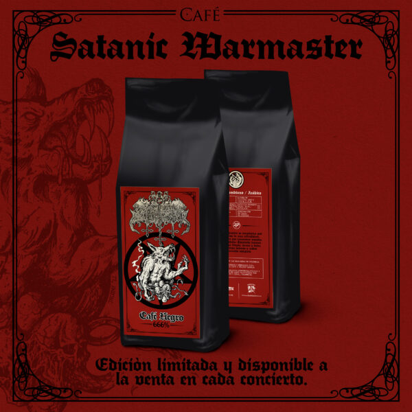 SATANIC WARMASTER – Coffee Bag with 666% Pure Caffeine – Sylphorium Records