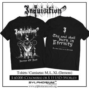 INQUISITION “Incense Of Rest” Camiseta / T-shirt