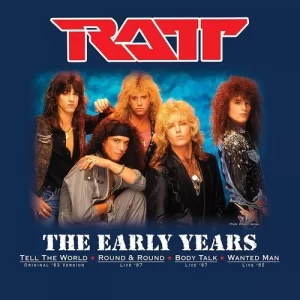 RATT – The Early Years – Live – LP Color Azul