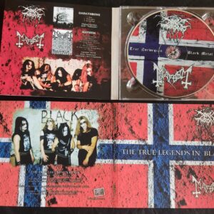 MAYHEM/DARK THRONE «The true legends in Black» CD