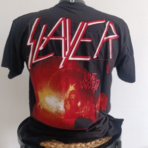 SLAYER – Live Undead – Camiseta Hombre – Talla L