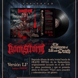 BONESTORM – The Emptiness Of Life and Death – LP