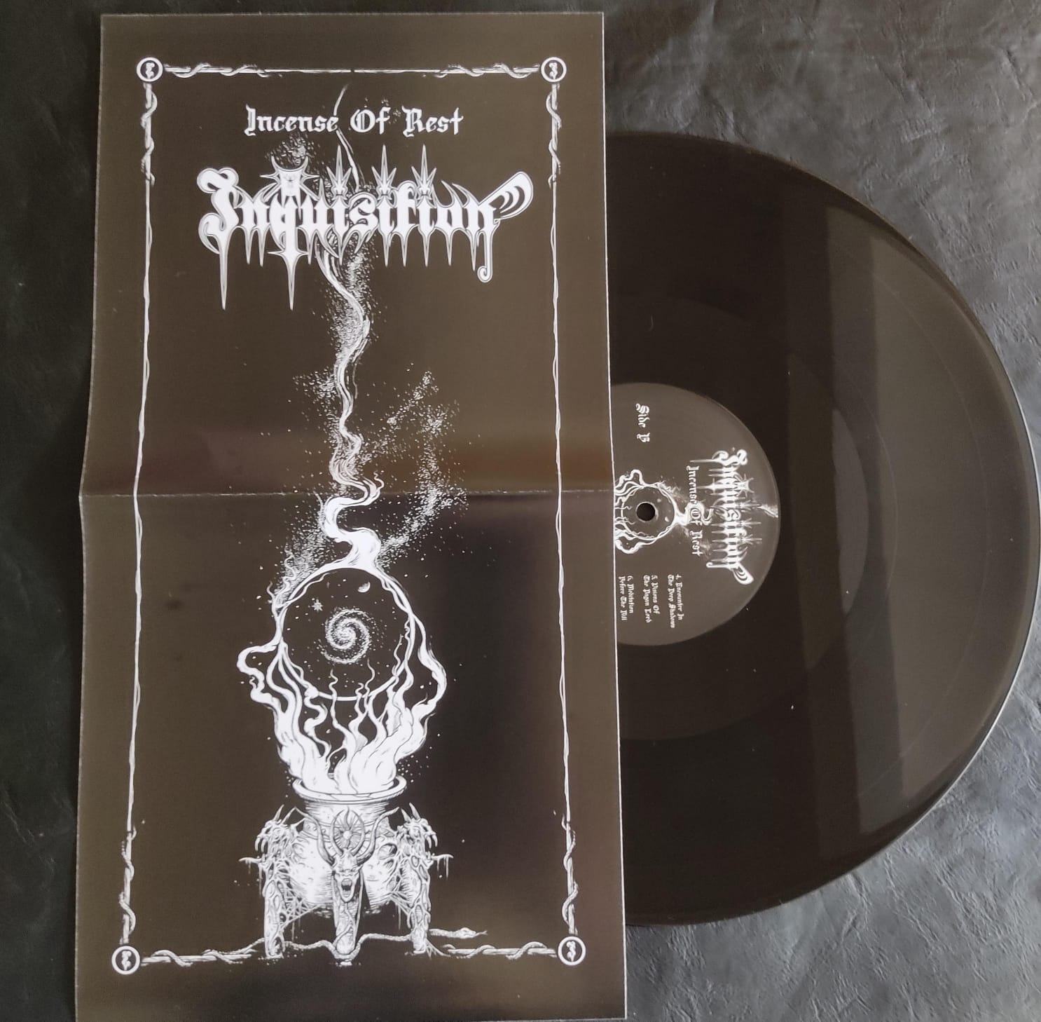 INQUISITION “Incense Of Rest” LP (SR 01 LP) - Imagen 5