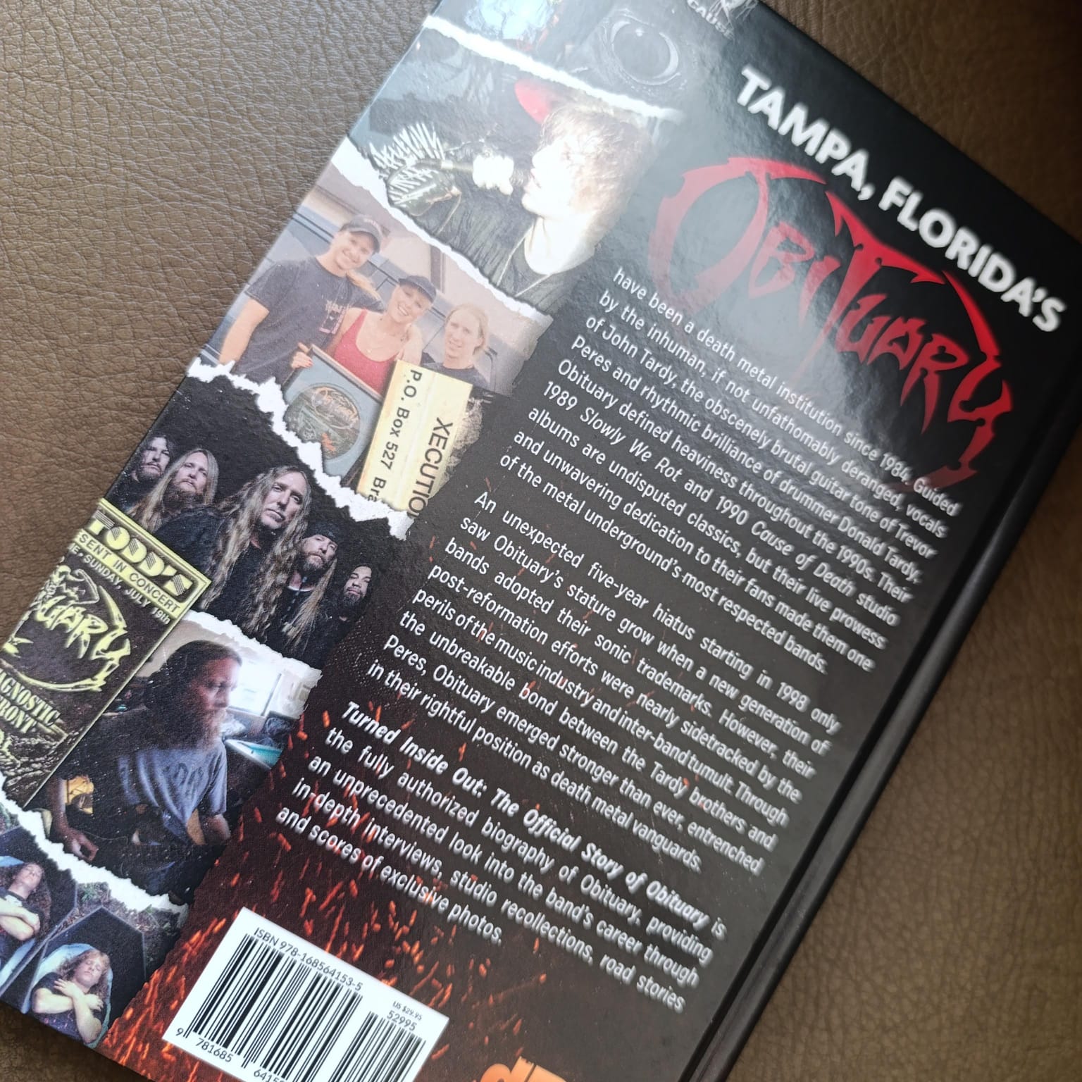 TURNED INSIDE OUT: The Official Story of OBITUARY by David E. Gehlke - Imagen 2