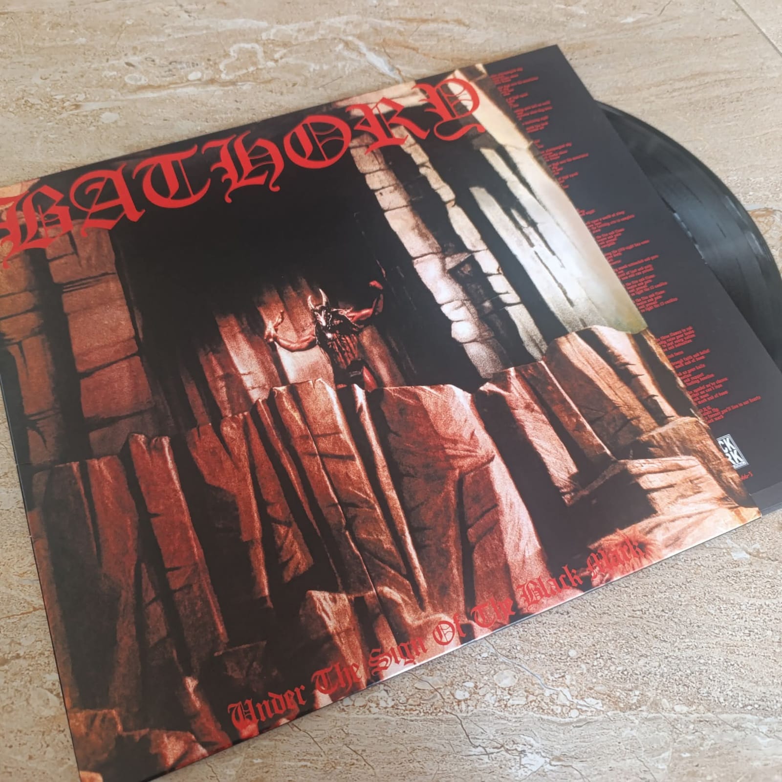 BATHORY – Under The sign of the black mark - LP