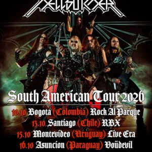 𝗛𝗘𝗟𝗟𝗕𝗨𝗧𝗖𝗛𝗘𝗥 en Sur América. Oct. 2026.