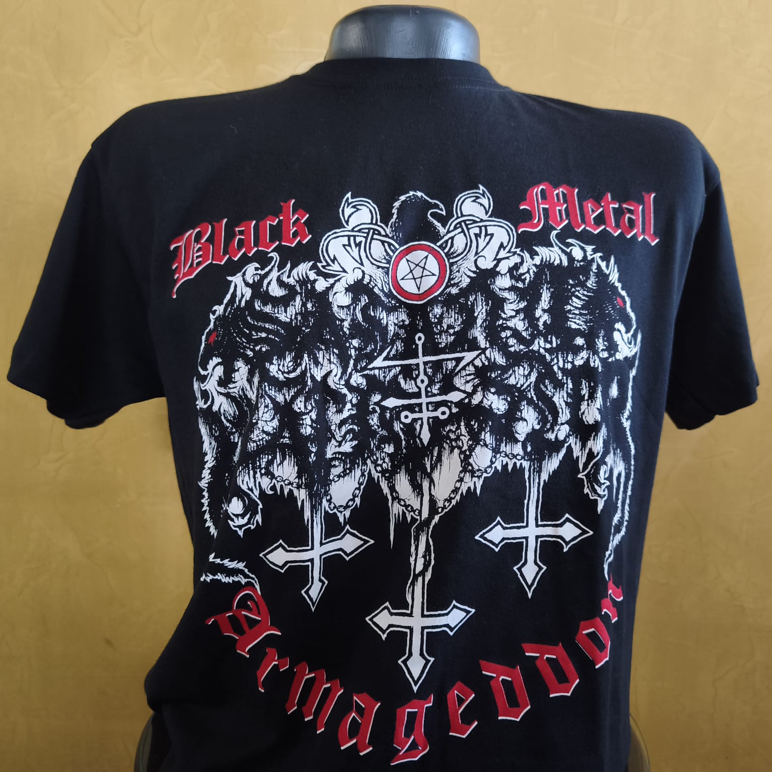 SATANIC WARMASTER – Black Metal Armageddon – TS (Talla L)
