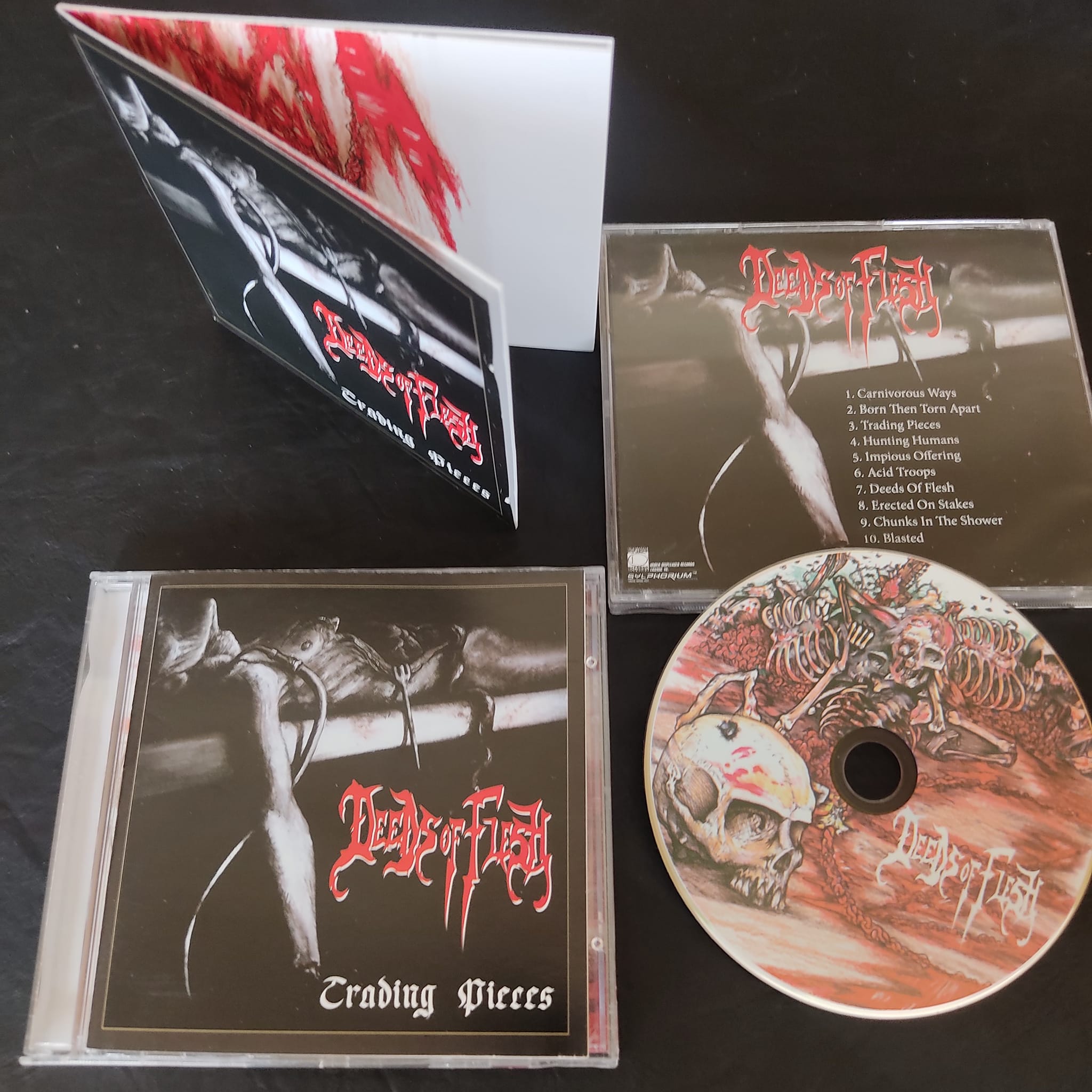 DEEDS OF FLESH - Trading Pieces - CD (SR 68 CD) - Imagen 2